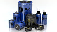 Ftcap capacitors blue