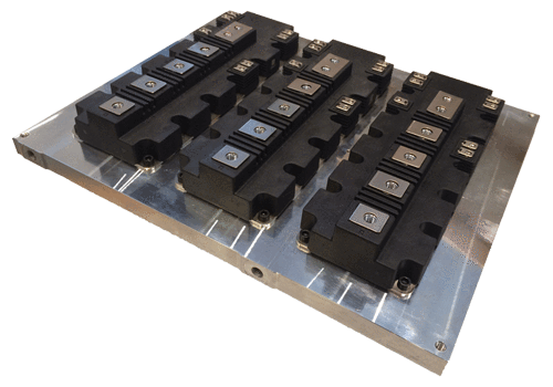 WeiMeet 4 Pieces Aluminum Heat Sink Heatsinks Module Cooler Fin for High Power Transistor Semiconductor Devices 100mm x 40mm x 20mm 