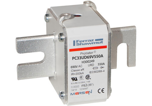 H300249 - PC33UD69V550A | Mersen Electrical Power: Fuses, Surge